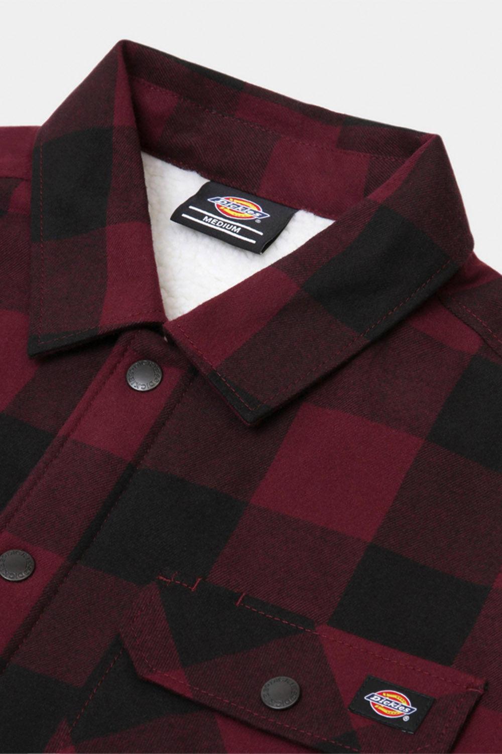 Dickies-Lined Sacramento Maroon-Gömlek-11-Milagron.com