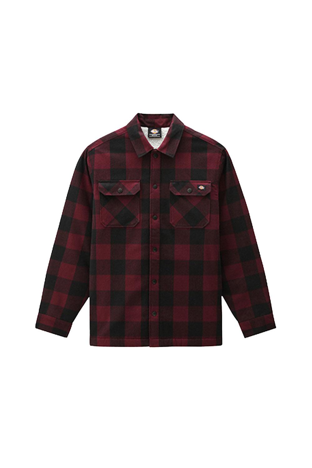 Dickies-Lined Sacramento Maroon-Gömlek-13-Milagron.com