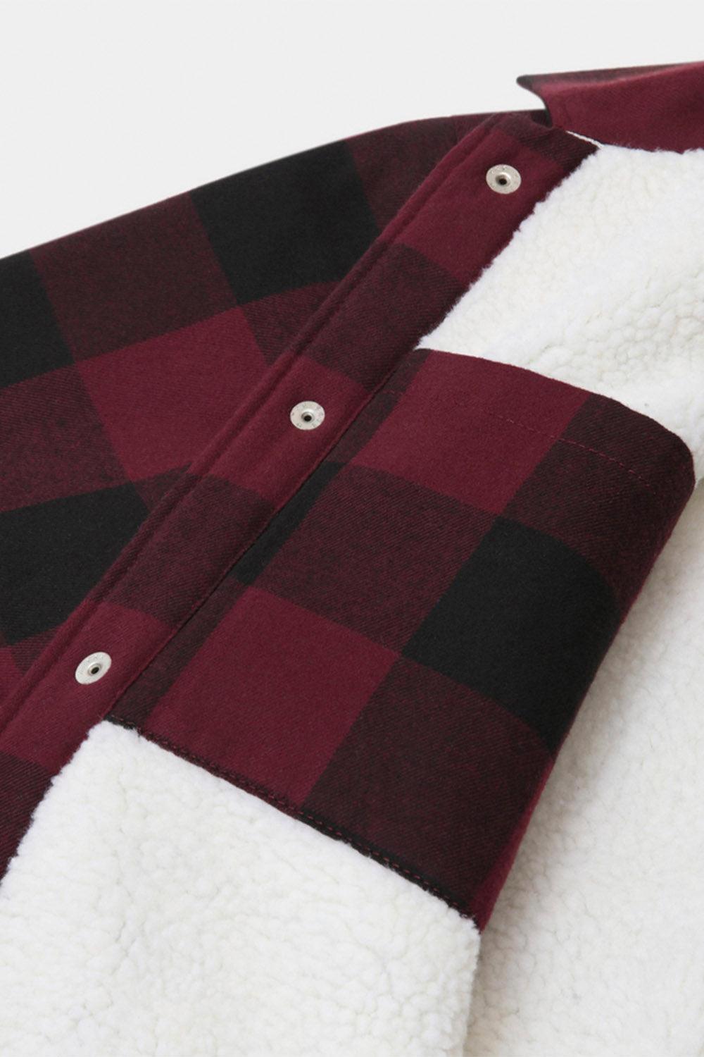 Dickies-Lined Sacramento Maroon-Gömlek-7-Milagron.com