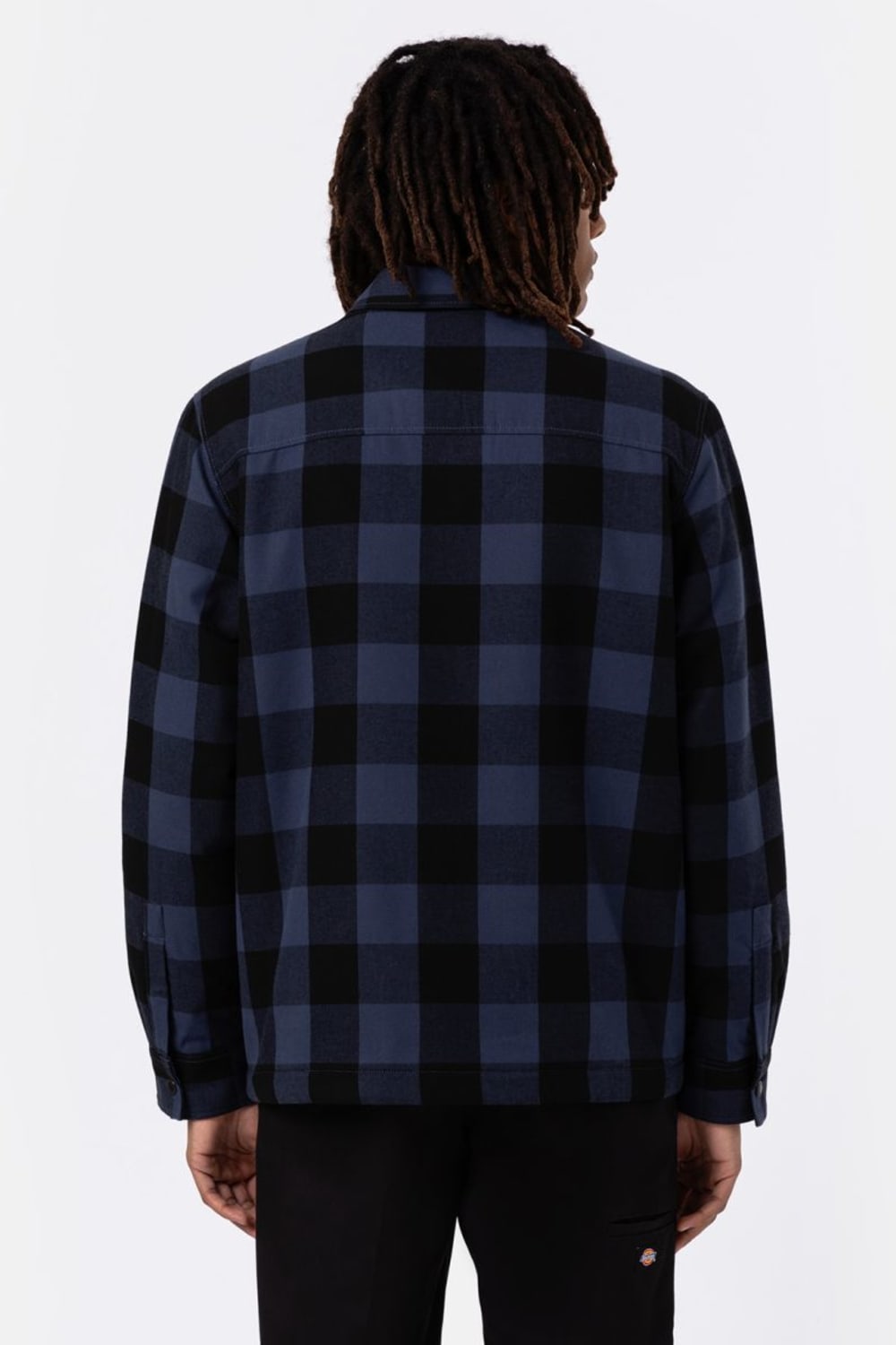 Dickies-Lined Sacramento Navy Blue-Gömlek-2-Milagron.com