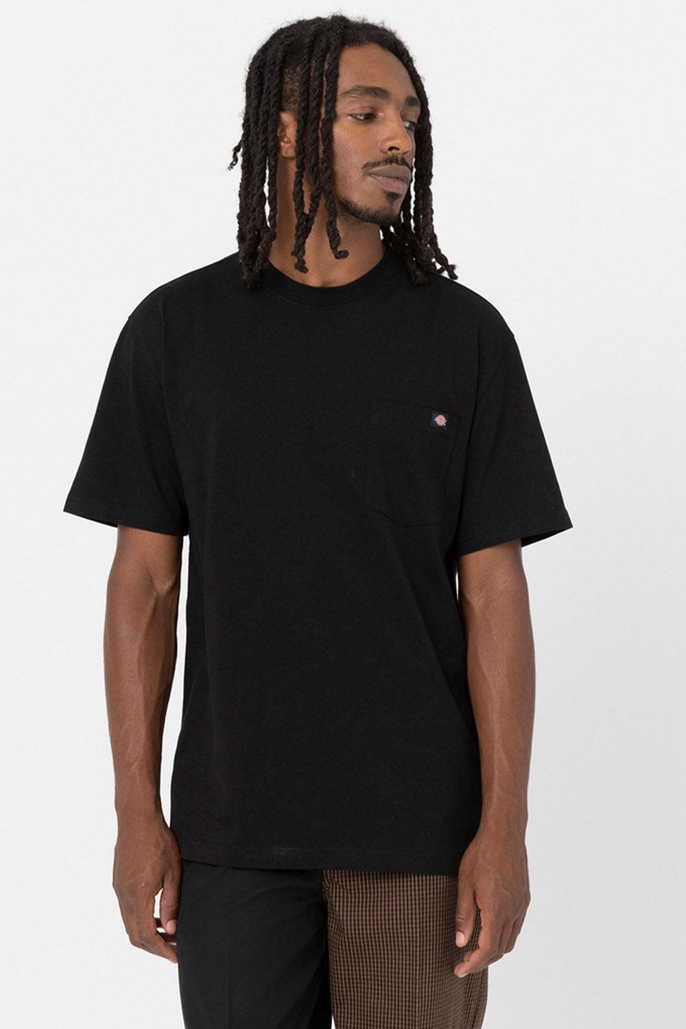 Dickies-Luray Pocket Tee SS Black-T-Shirts-1-Milagron.com