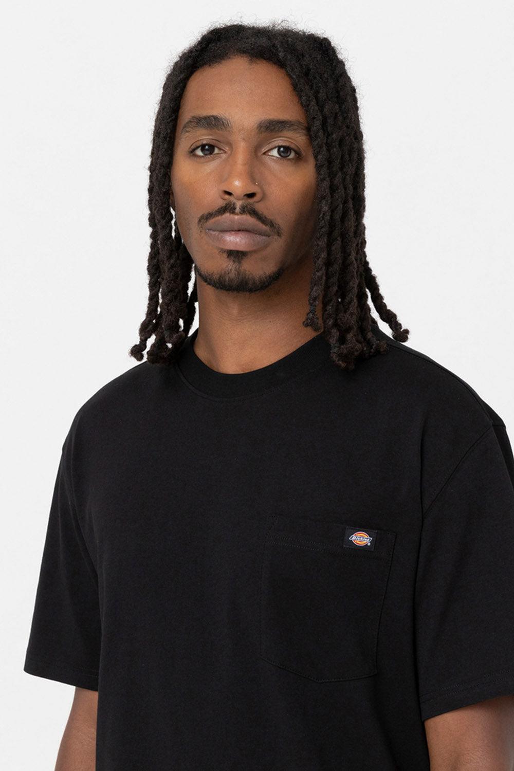Dickies-Luray Pocket Tee SS Black-T-Shirts-3-Milagron.com