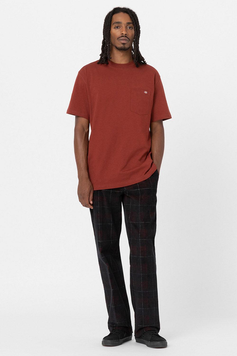 Dickies-Luray Pocket Tee SS Fired Brick-T-Shirts-1-Milagron.com