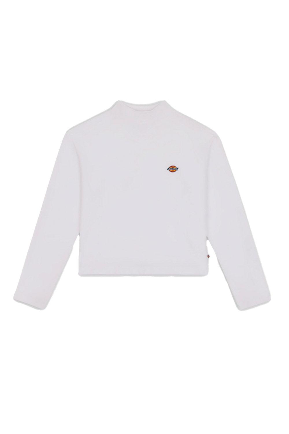 Dickies-Mapleton High Neck LS White-T-Shirts-6-Milagron.com