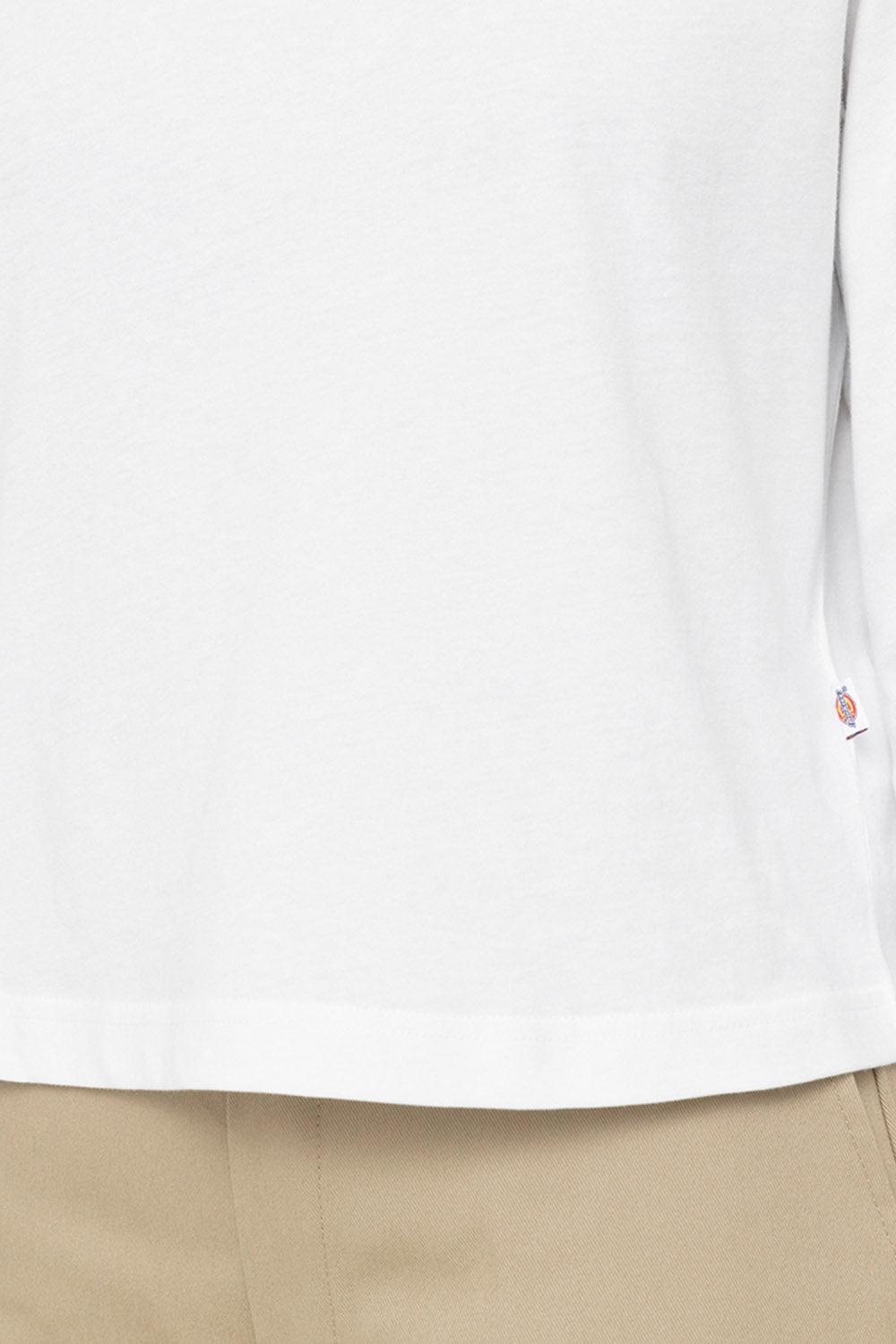 Dickies-Mapleton High Neck LS White-T-Shirts-7-Milagron.com