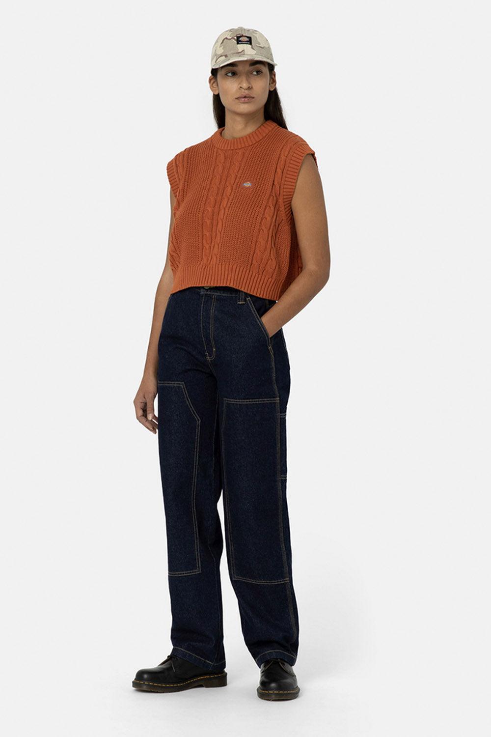 Dickies-Mullinville Vest W Bombay Brown-Kazak & Triko-1-Milagron.com