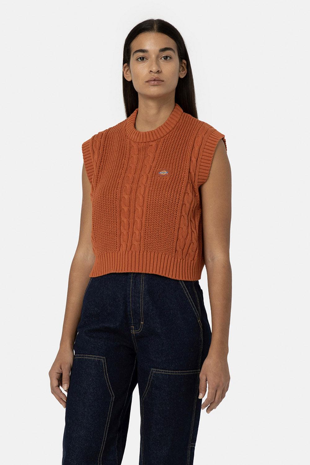 Dickies-Mullinville Vest W Bombay Brown-Kazak & Triko-3-Milagron.com