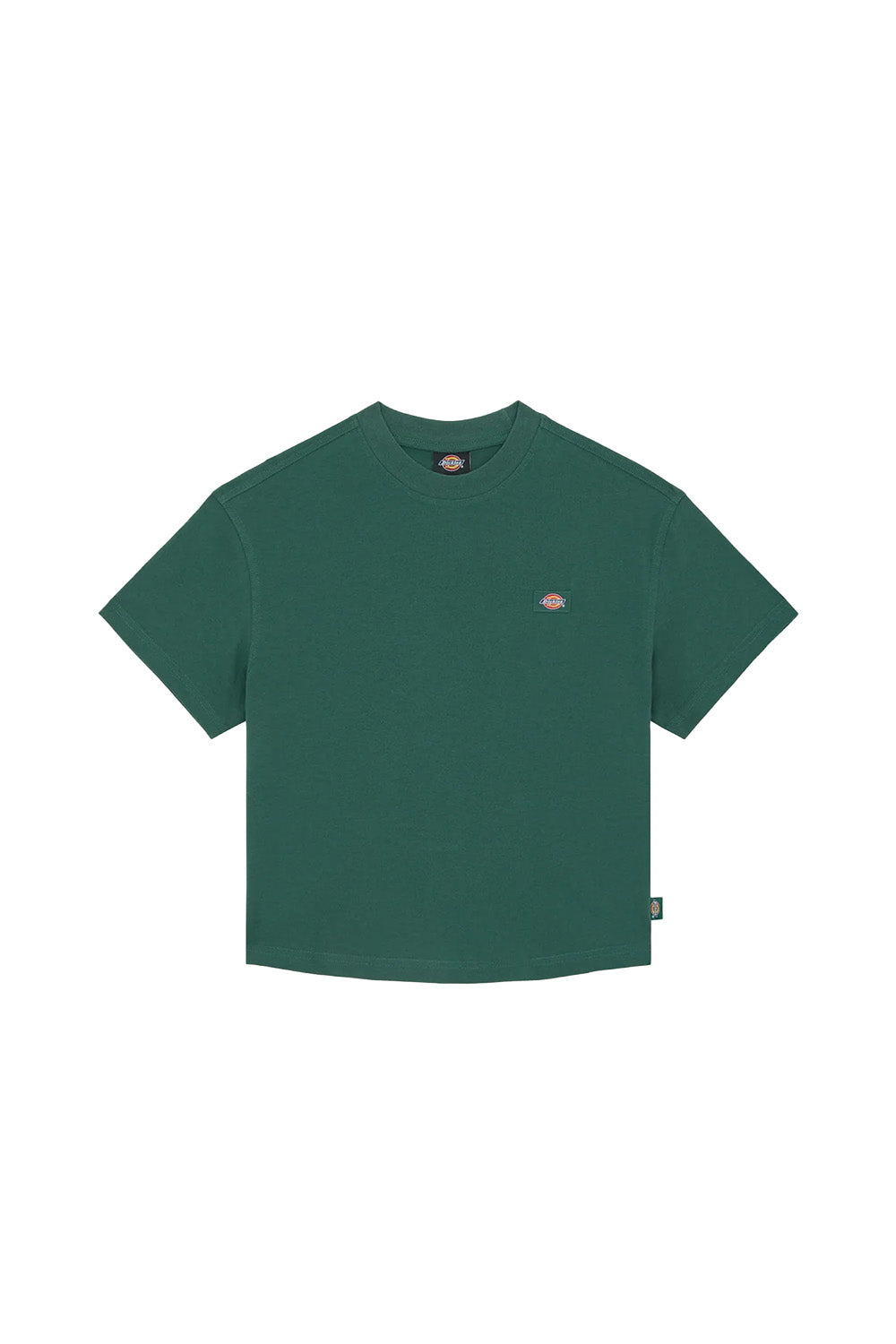 Dickies-Oakport Boxy Ss Tee Haki Kadın T-Shirt-T-Shirts-5-Milagron.com