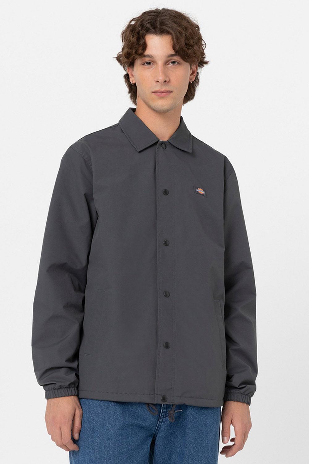 Dickies-Oakport Coach Charcoal Grey-Ceket-1-Milagron.com