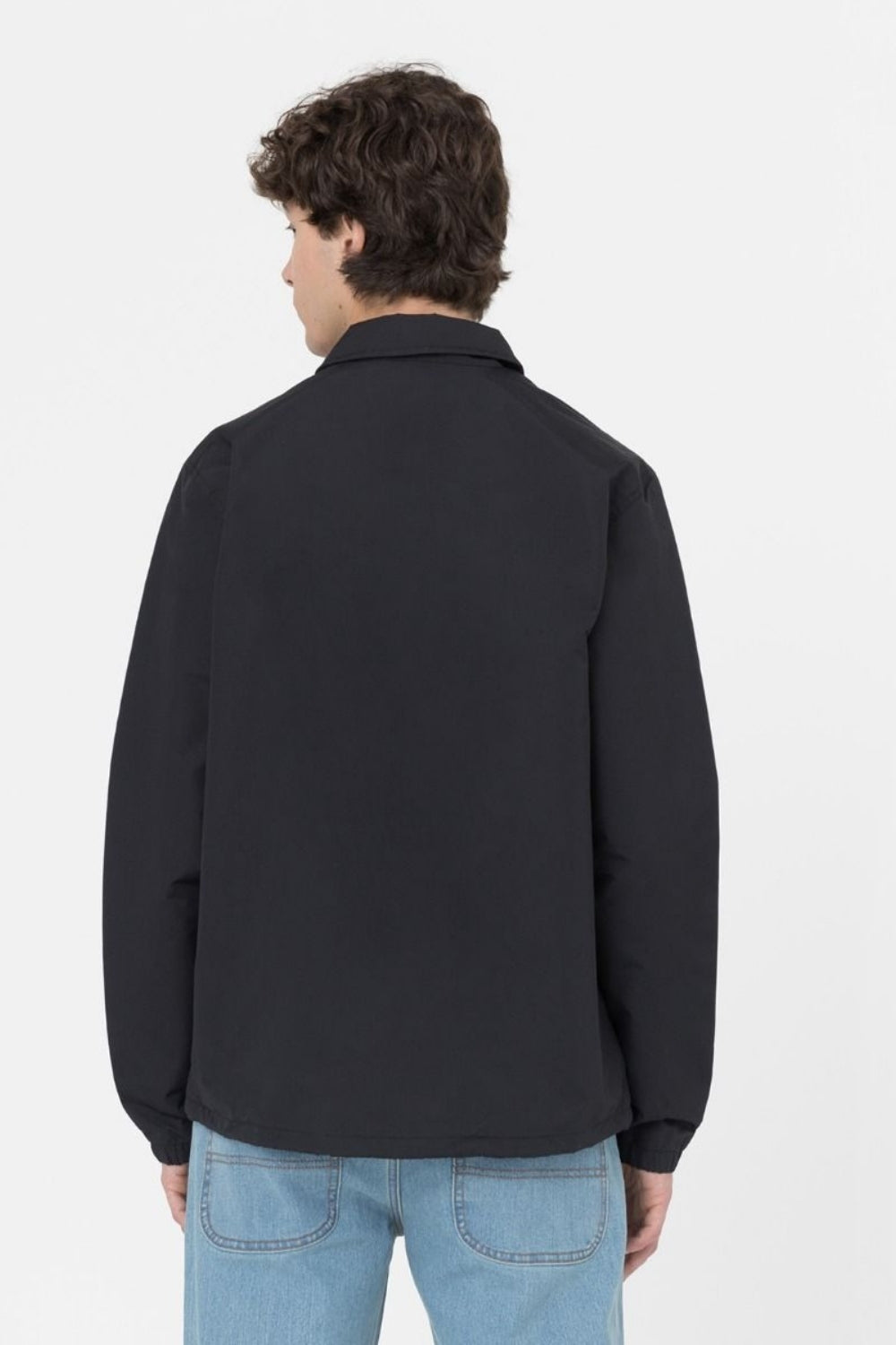 Dickies-Oakport Coach Jacket Black-Ceket-4-Milagron.com