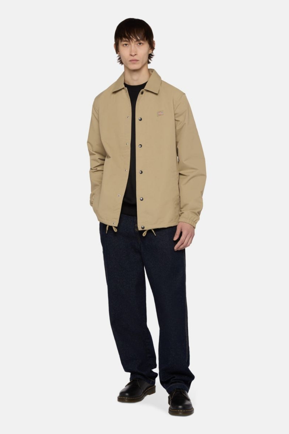 Dickies-Oakport Coach Jacket Khaki-Ceket-1-Milagron.com