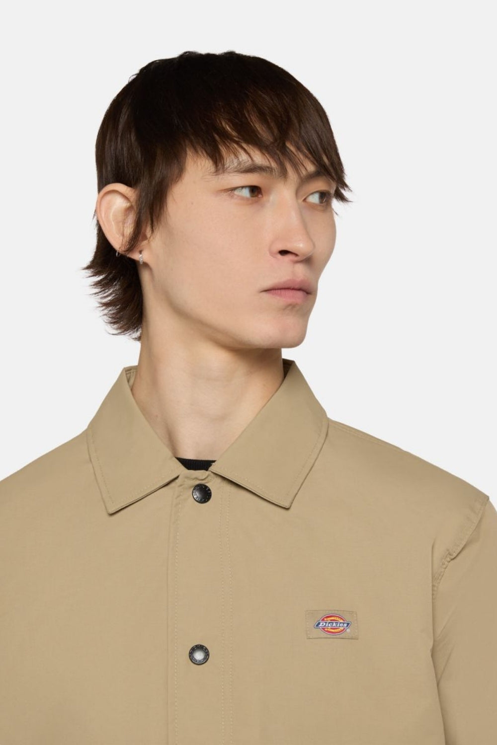 Dickies-Oakport Coach Jacket Khaki-Ceket-4-Milagron.com