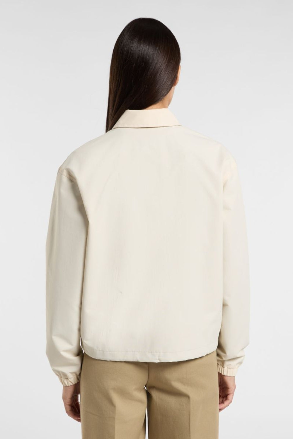 Dickies-Oakport Cropped Coach Jacket Whitecap Gray-Ceket-3-Milagron.com