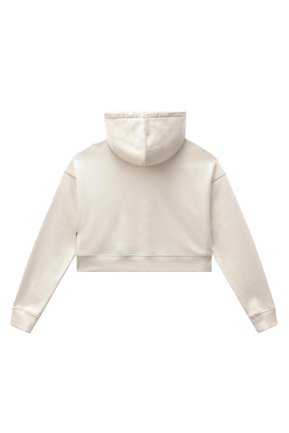 Dickies-Oakport Cropped Hoodie Ecru-Sweatshirts & Hoodies-8-Milagron.com