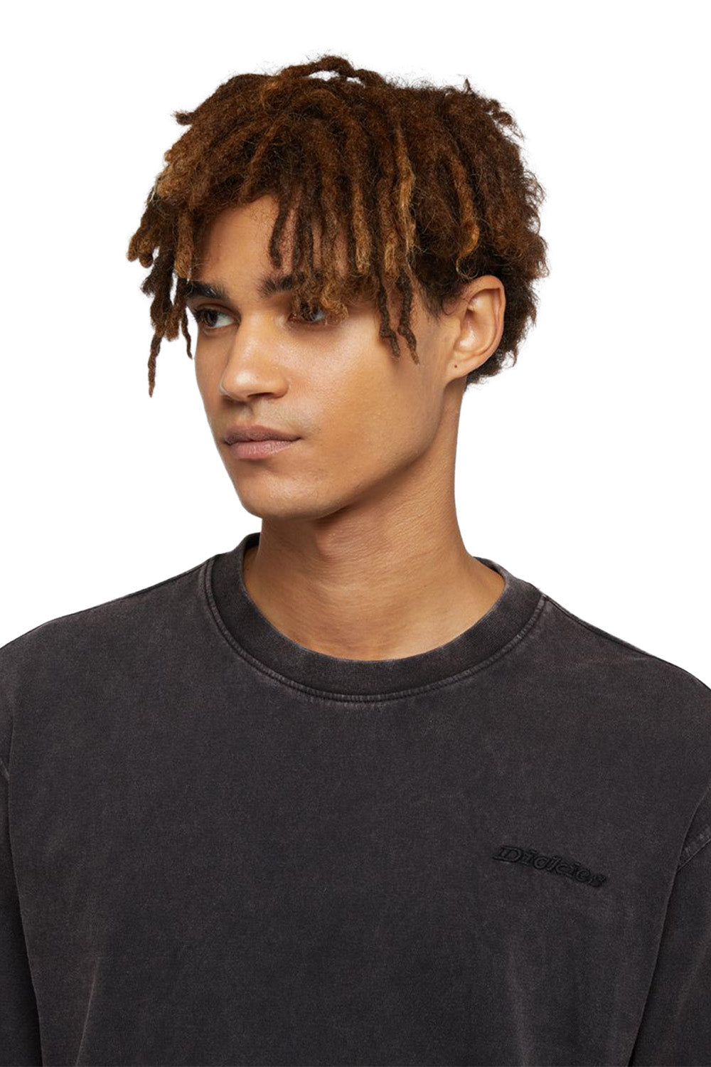 Dickies-Plentywood Tee Ls Erkek Yıkamalı Uzun Kollu T-Shirt-T-Shirts-4-Milagron.com