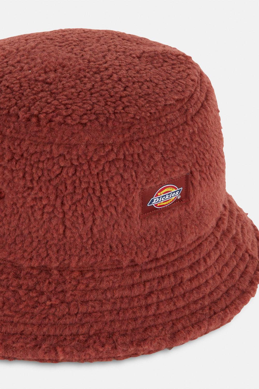 Dickies-Red Chute Bucket Fired Brick-Bucket Hat-5-Milagron.com
