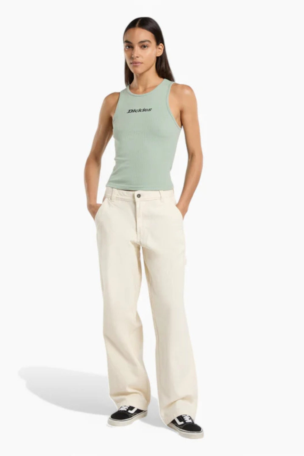 Dickies-River Ranch Double Knee Whitecap Gray-Kot Pantolon-4-Milagron.com