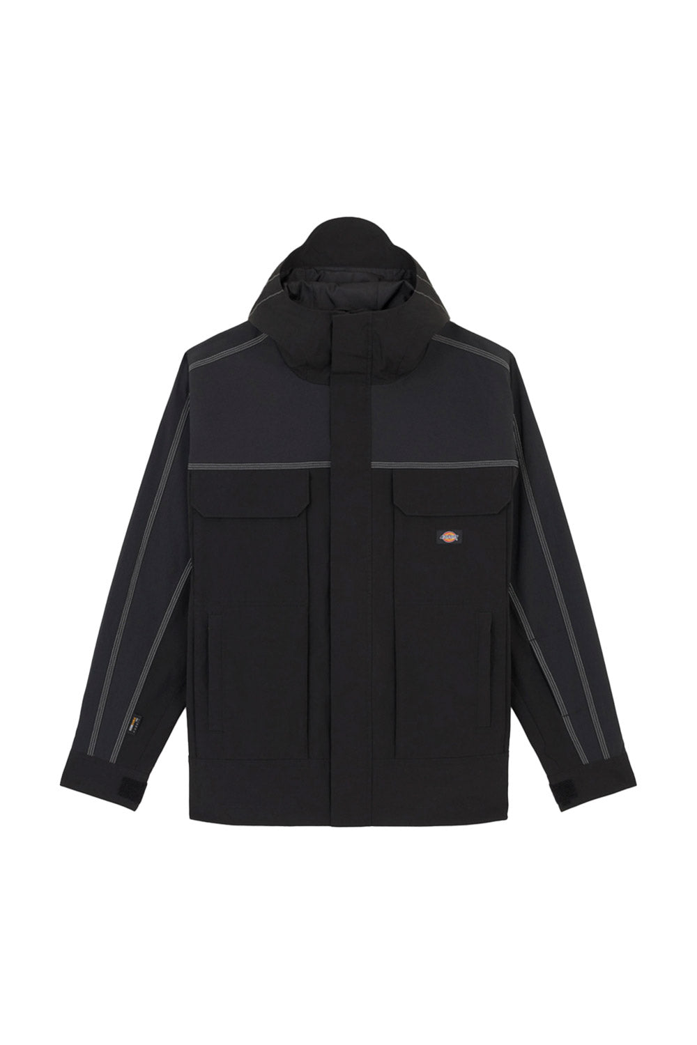 Dickies-Ronan Hooded Jacket Black-Mont-1-Milagron.com