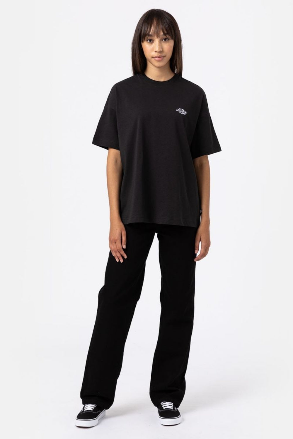 Dickies-Summerdale SS Tee Black-T-Shirts-1-Milagron.com