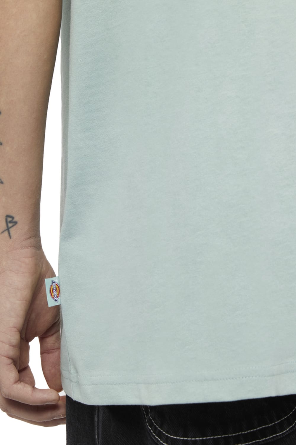 Dickies-Summerdale SS Tee Blue Surf-T-Shirts-5-Milagron.com