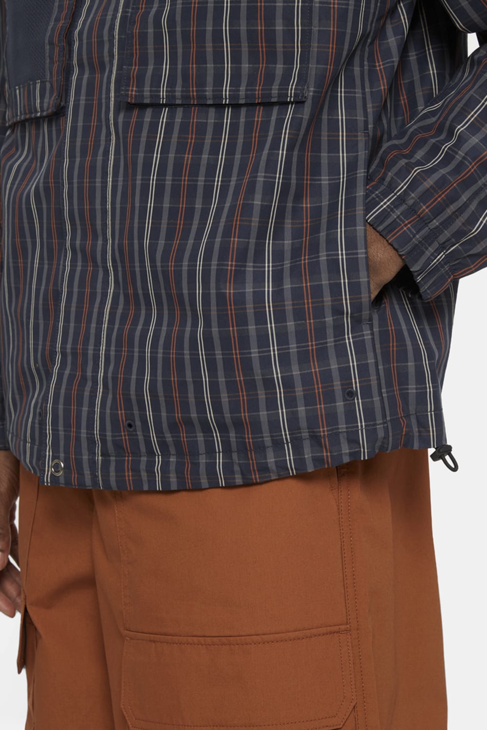 Dickies-Surry Jacket Outdoor Check Navy-Ceket-4-Milagron.com