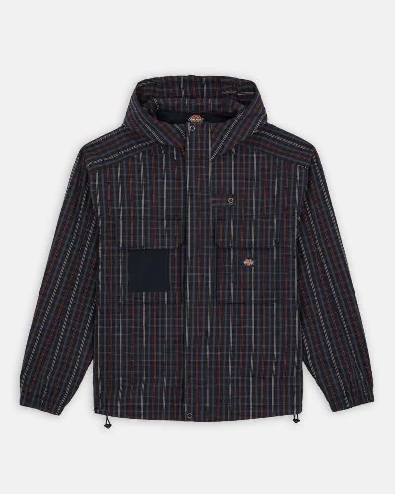 Dickies-Surry Jacket Outdoor Check Navy-Ceket-5-Milagron.com