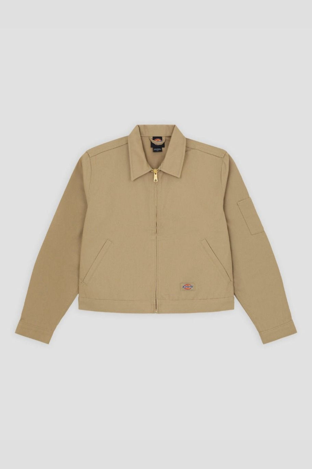 Dickies-Unlined Cropped Eisenhower Jacket Khaki-Ceket-7-Milagron.com