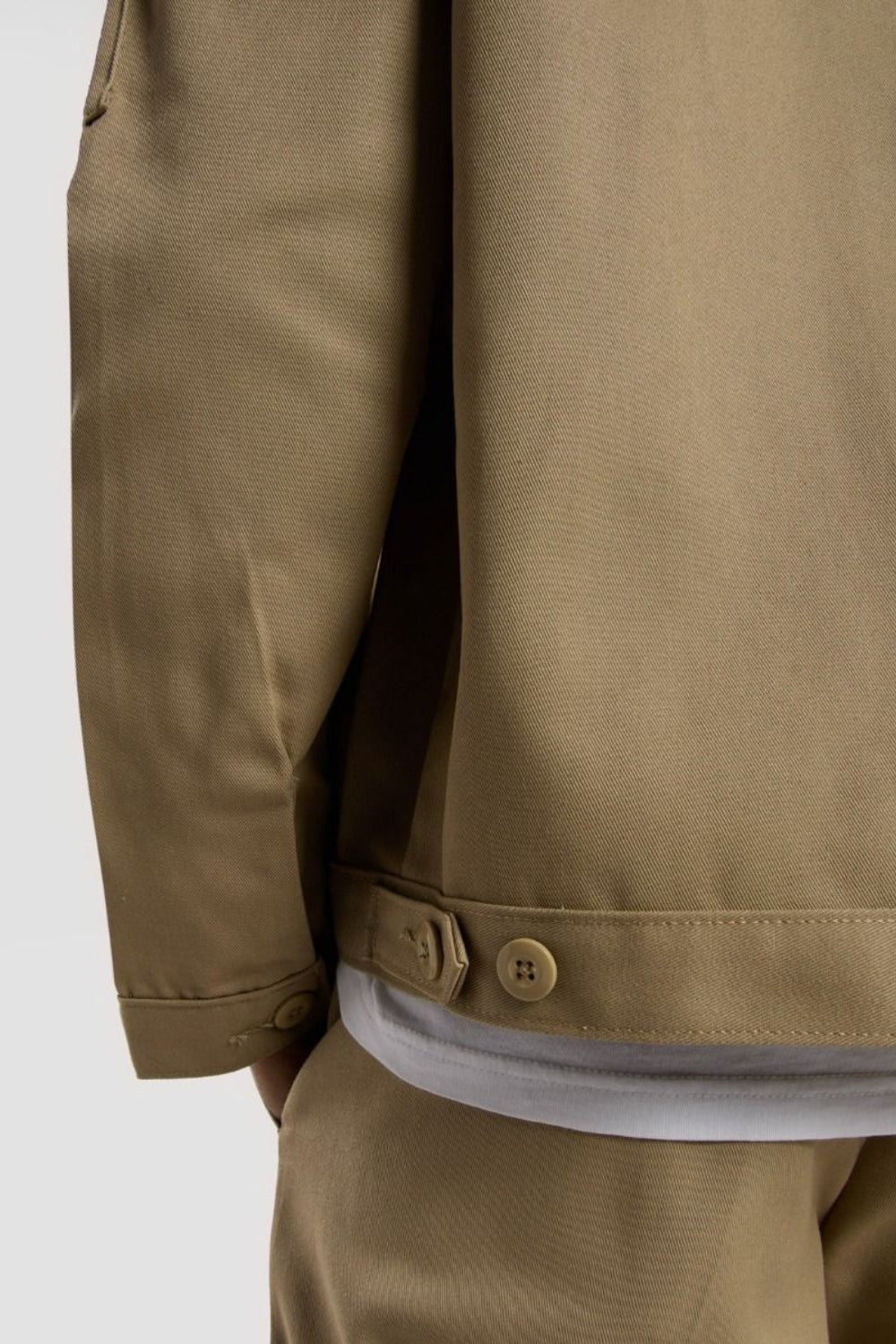 Dickies-Unlined Eisenhower Jacket Rec Khaki-Deri Mont-5-Milagron.com