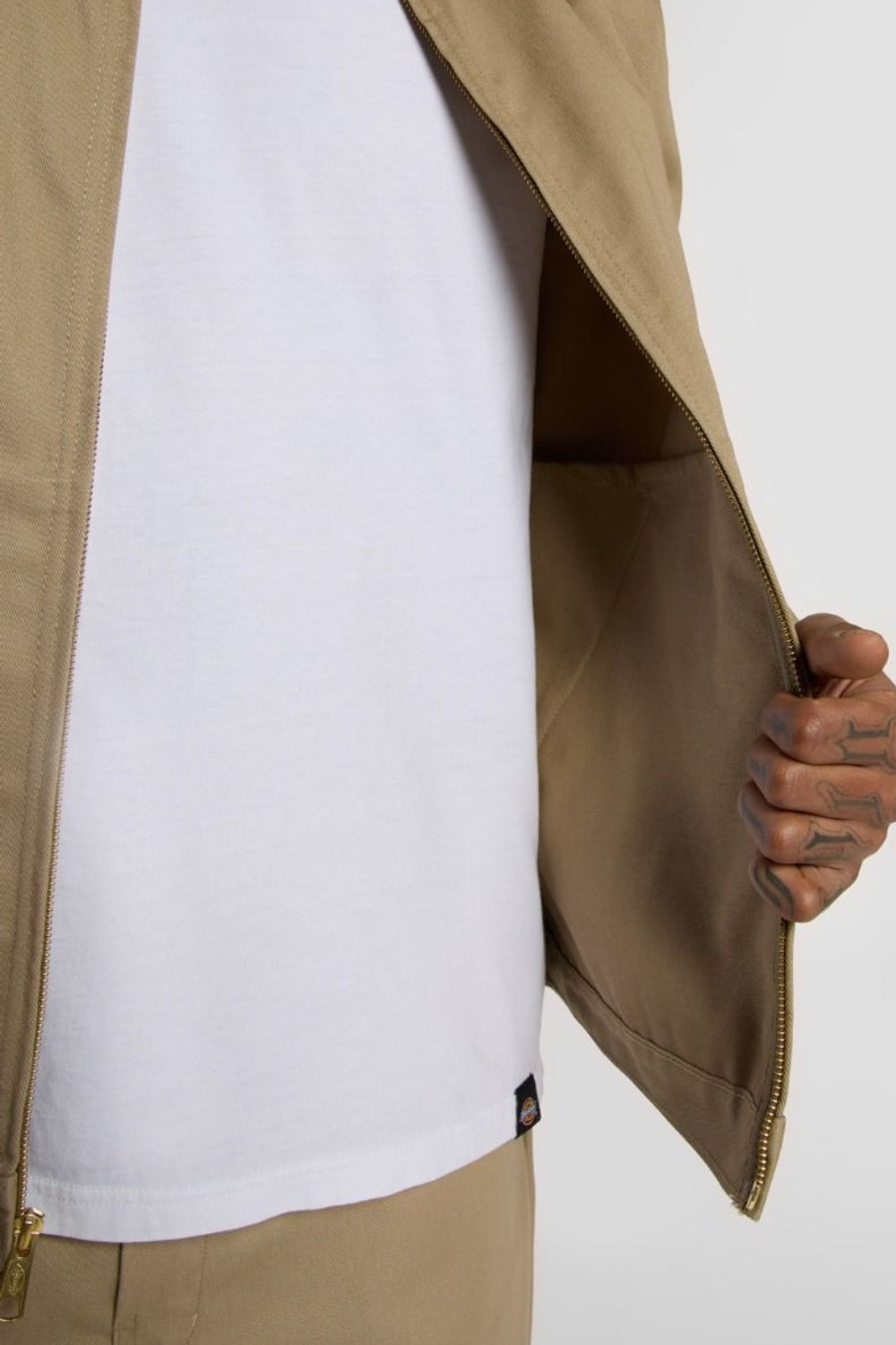 Dickies-Unlined Eisenhower Jacket Rec Khaki-Deri Mont-6-Milagron.com