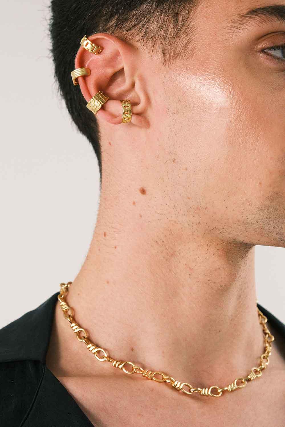 Dieci Dita-Decor Earcuff-Küpe-5-Milagron.com