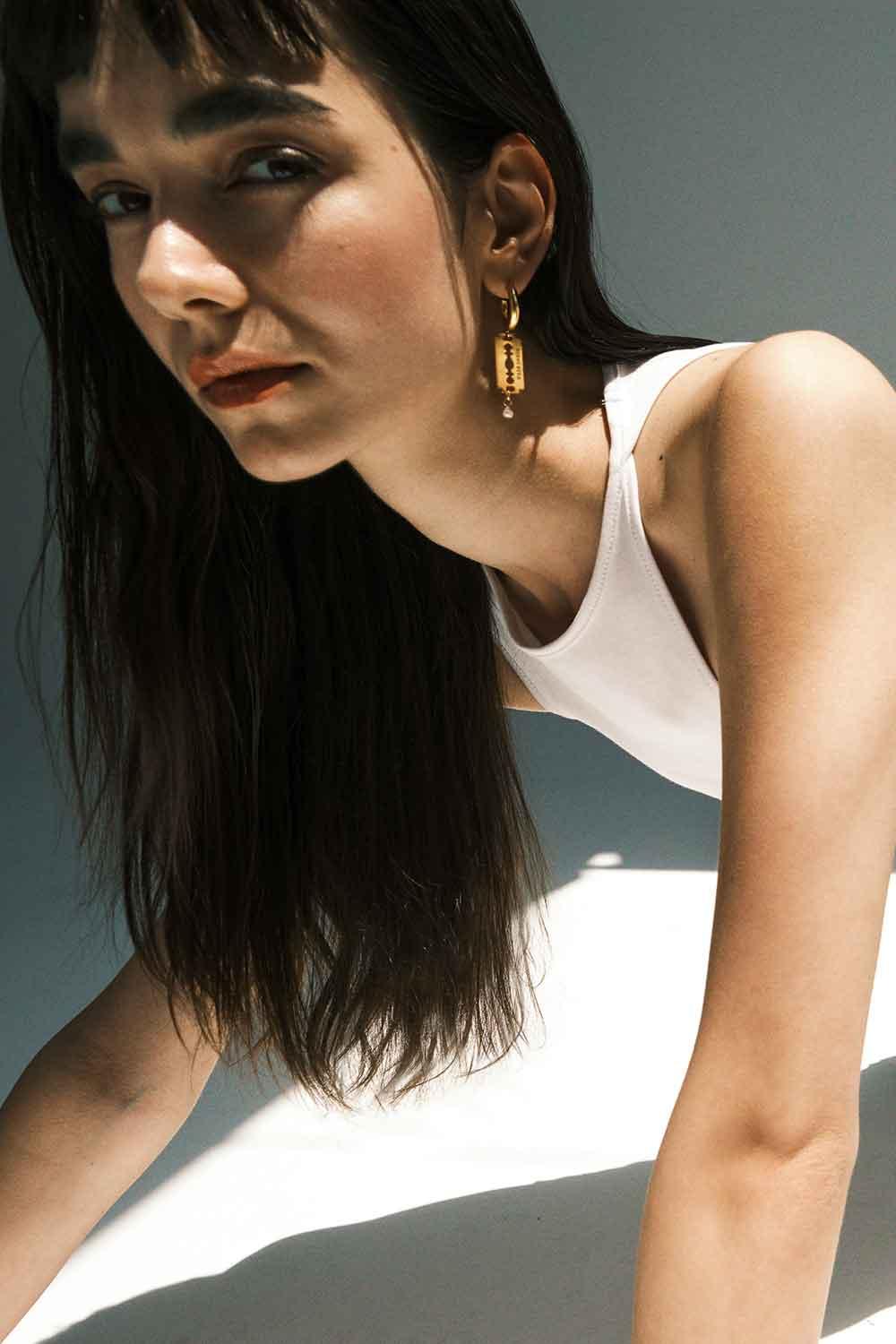 Dieci Dita-Jilet Earring-Küpe-3-Milagron.com