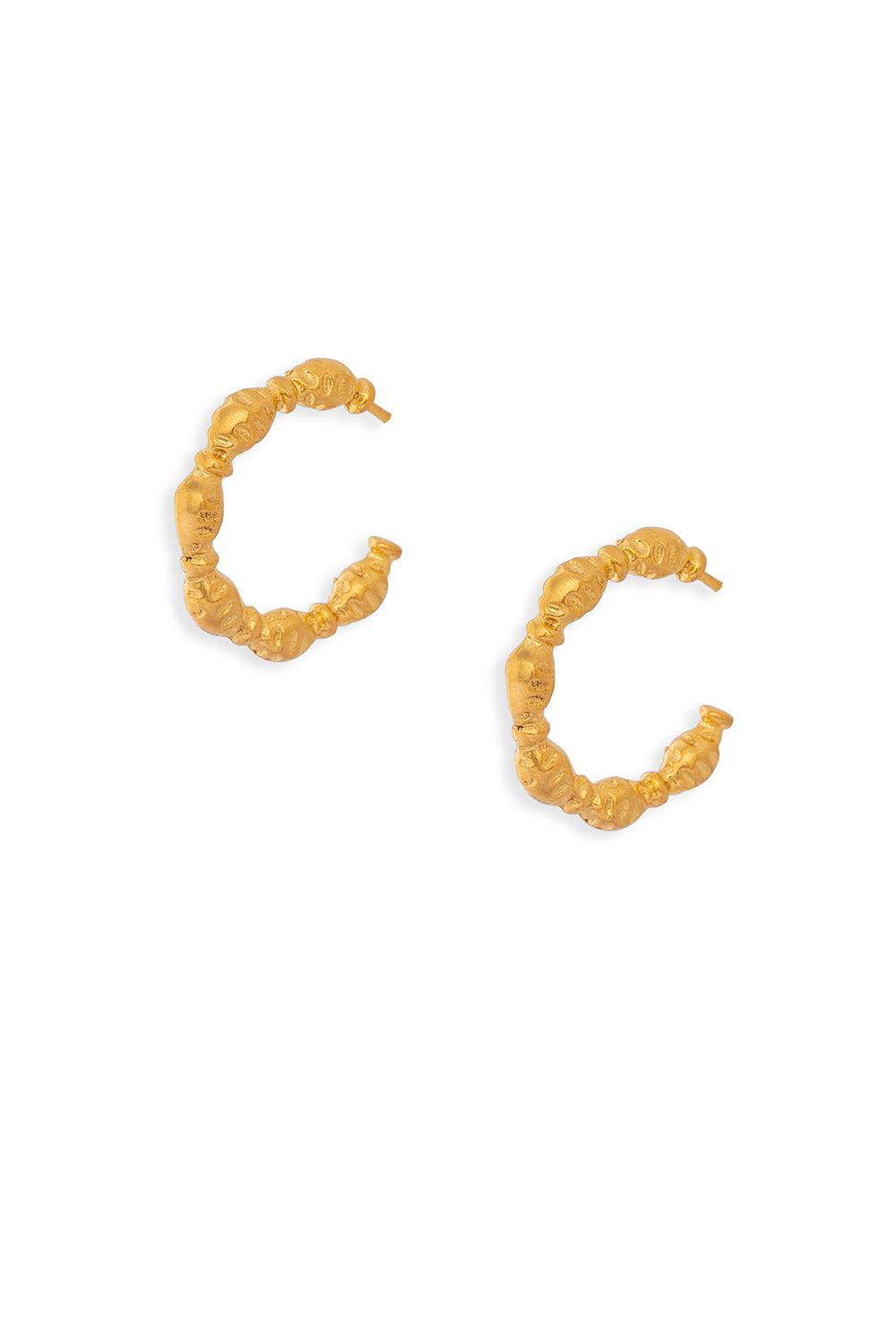 Dieci Dita-Lump Earring-Küpe-1-Milagron.com