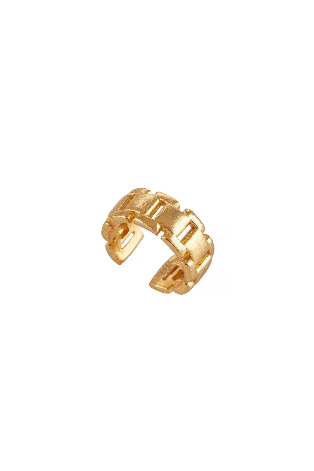 Dieci Dita-Quadra Earcuff-Küpe-1-Milagron.com