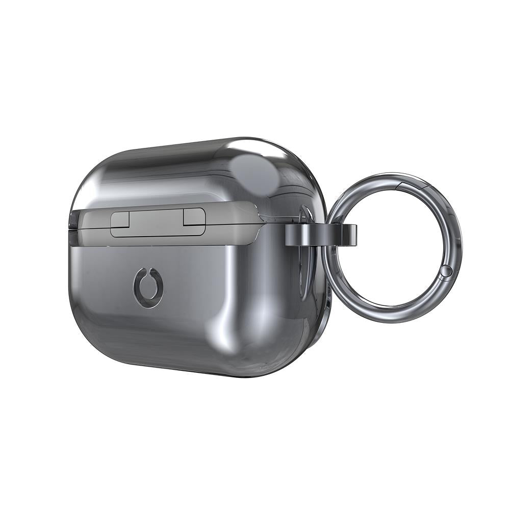 Diesel Airpods Pro / Pro 2 Için Parlak Kılıf - Gümüş