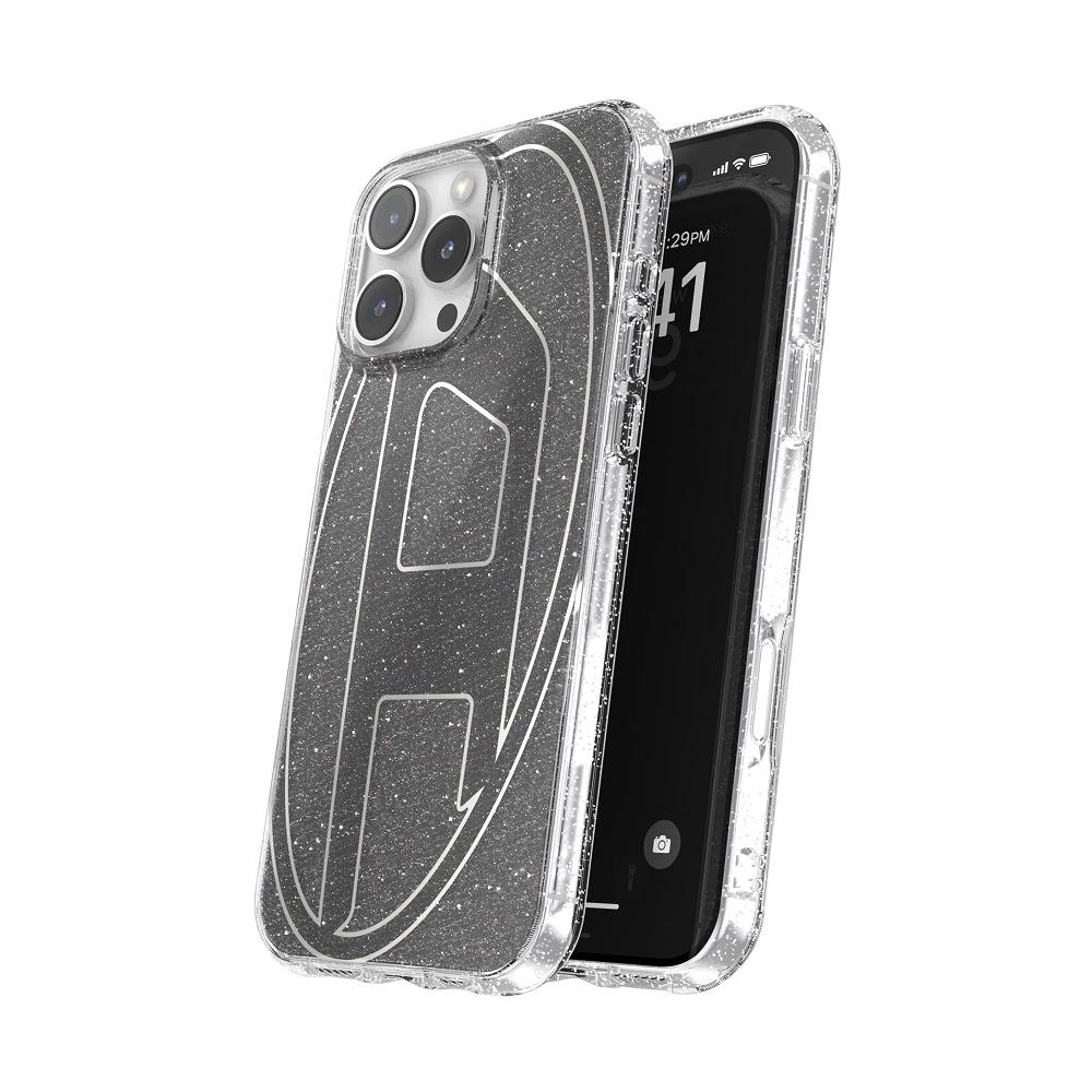 Diesel Iphone 16 Pro Max Uyumlu Oval D Simli Kılıf - Siyah