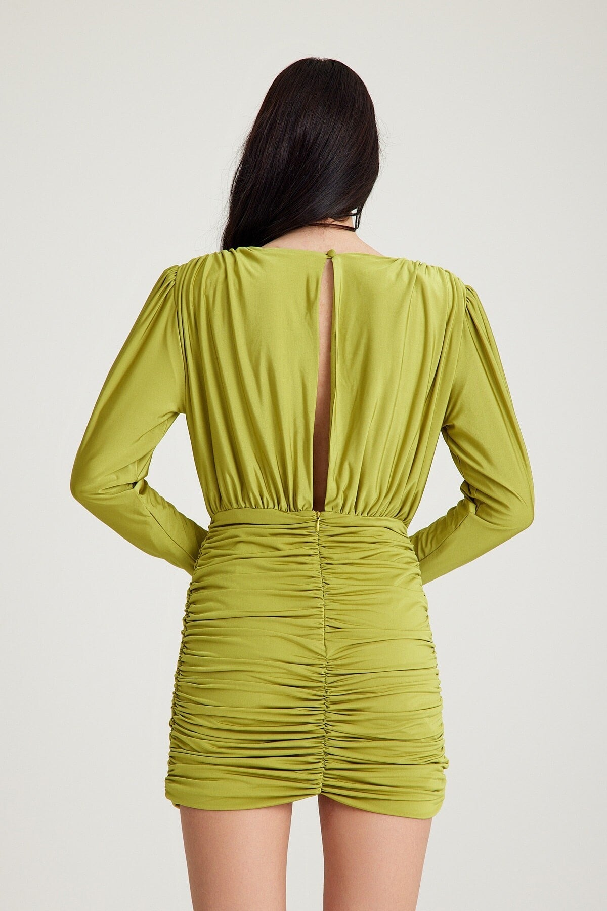 Julia Drapped Dress - 4