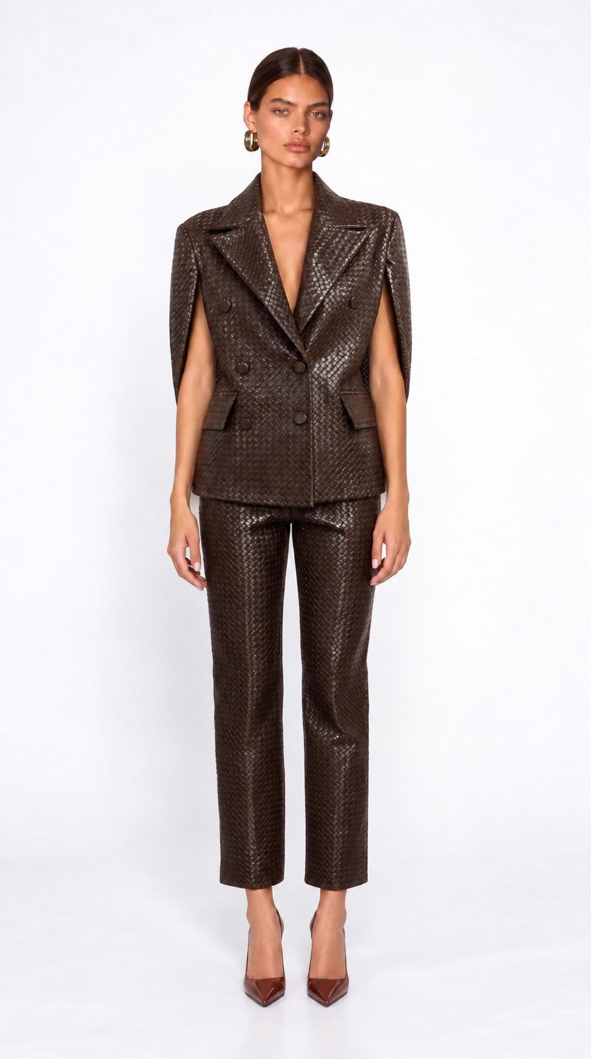 Woven Cape Jacket