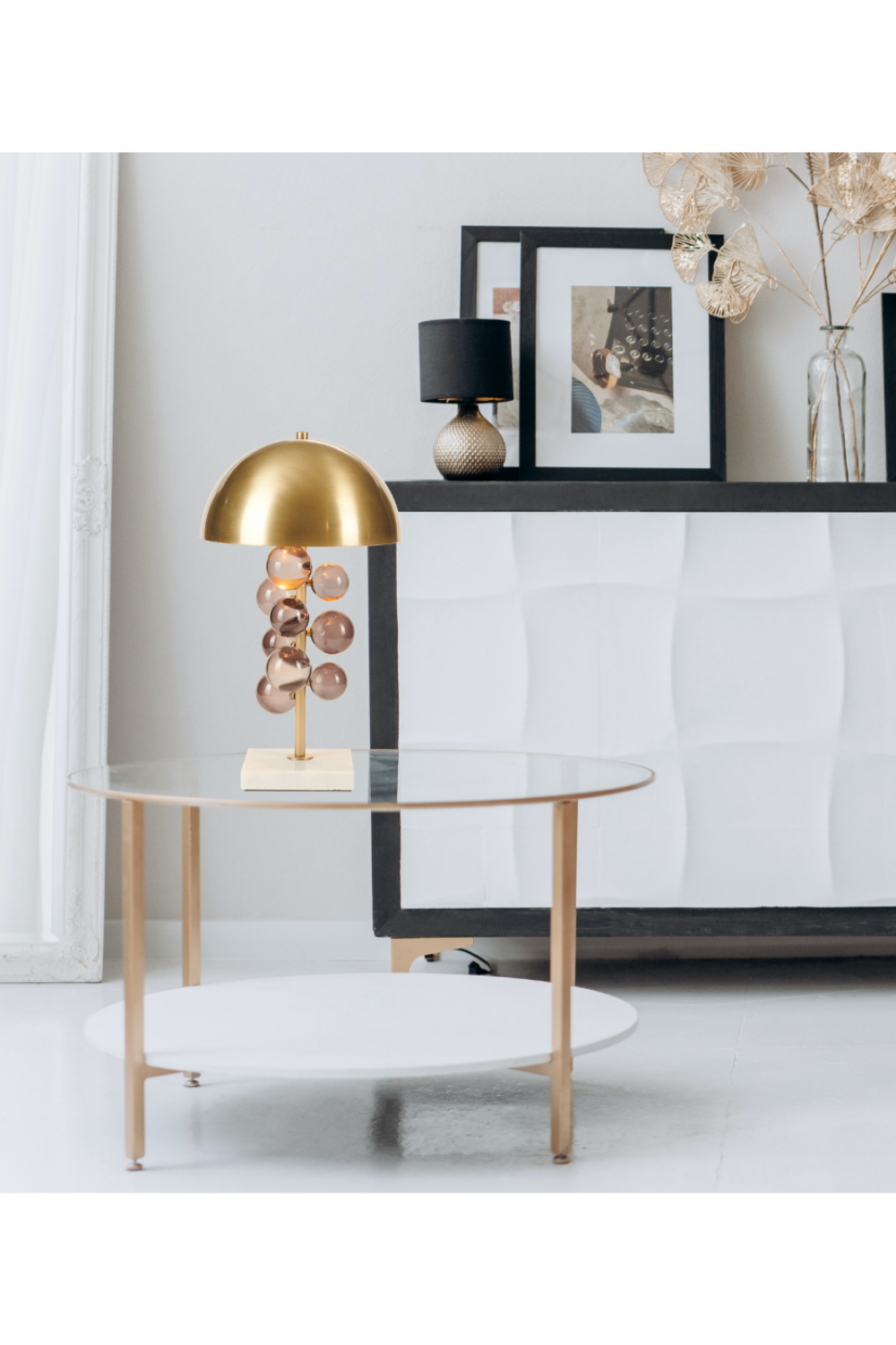 Dim Lighting Design-Bubble Camlı Masa Lambası-Masa Lambası-3-Milagron.com