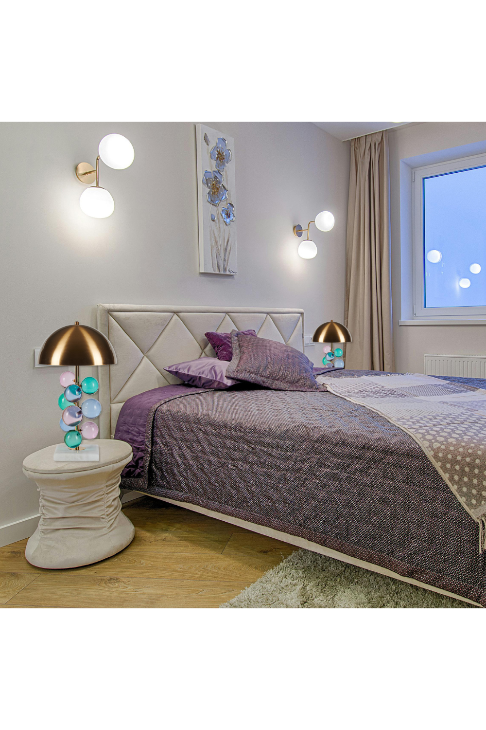 Dim Lighting Design-Bubble Camlı Masa Lambası-Masa Lambası-4-Milagron.com