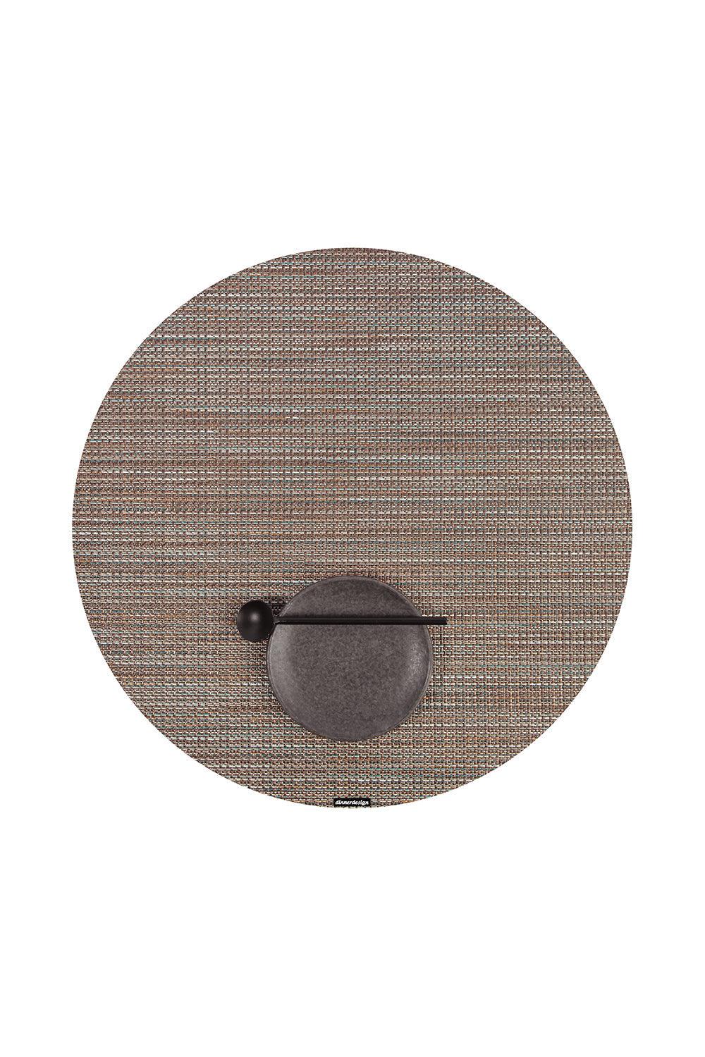 Dinnerdesign-Chroma Cinnamon Yuvarlak Amerikan Servis 40 cm-Sunum Aksesuarları-1-Milagron.com