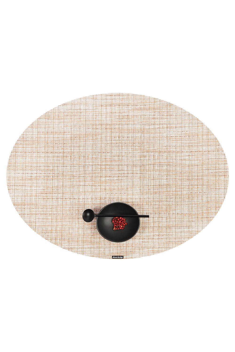 Dinnerdesign-Chroma Clay Oval Amerikan Servis 36x49 cm-Sunum Aksesuarları-1-Milagron.com