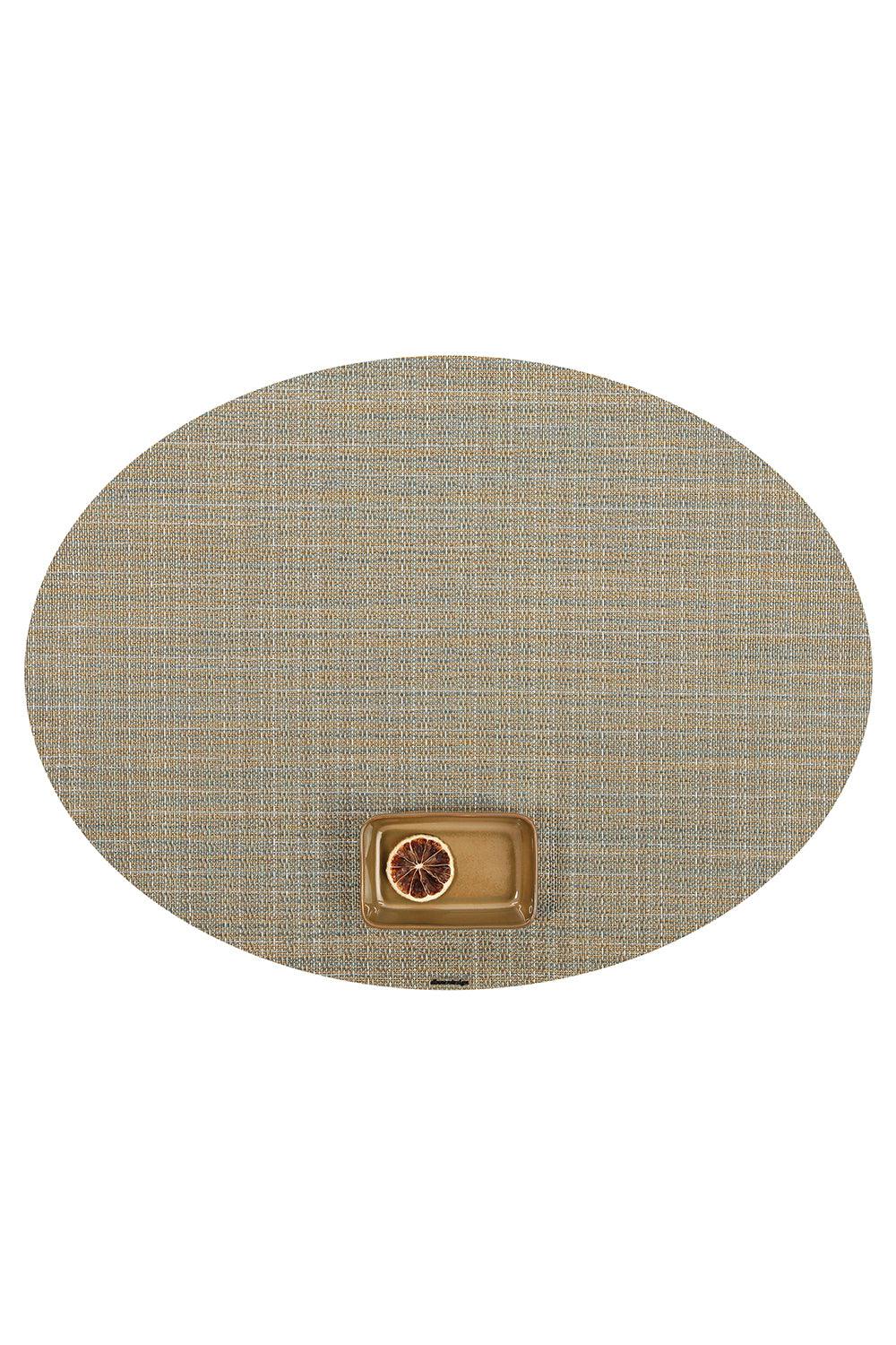 Dinnerdesign-Chroma Olive Oval Amerikan Servis 36x49 cm-Sunum Aksesuarları-1-Milagron.com