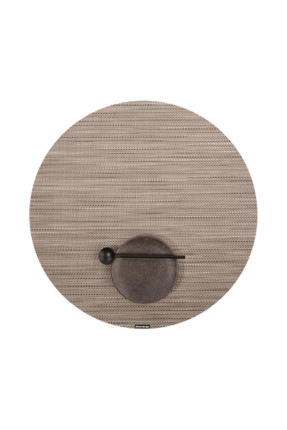 Dinnerdesign-Chroma Tawny Yuvarlak Amerikan Servis 40 cm-Sunum Aksesuarları-1-Milagron.com