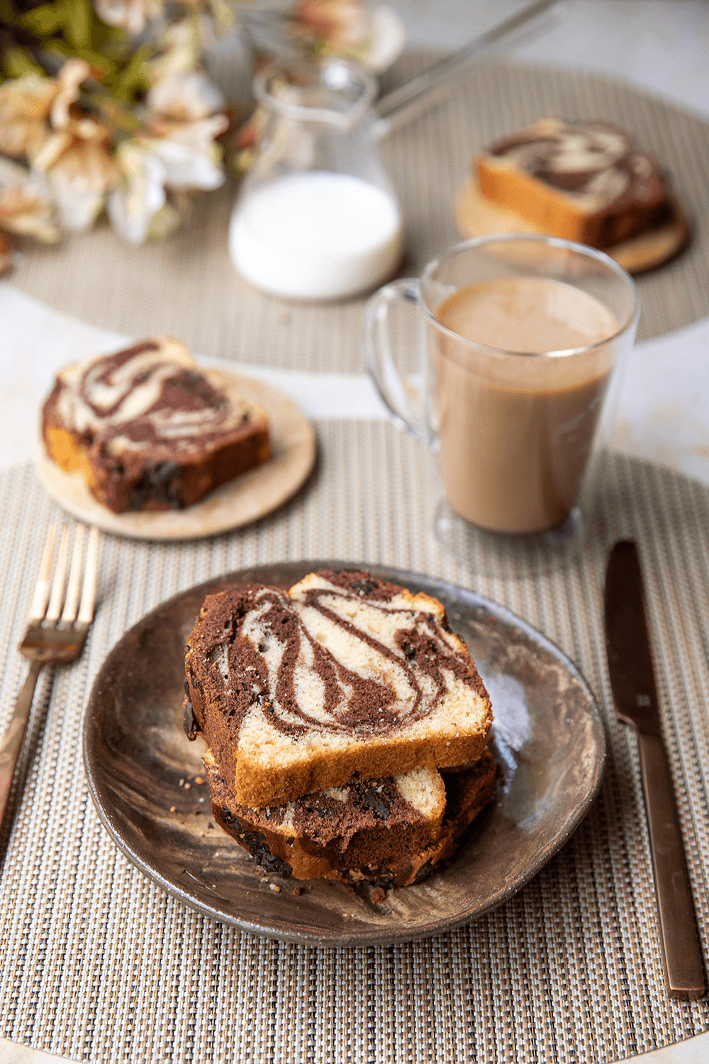 Dinnerdesign-Chroma Wood Yuvarlak Amerikan Servis 40 cm-Sunum Aksesuarları-3-Milagron.com