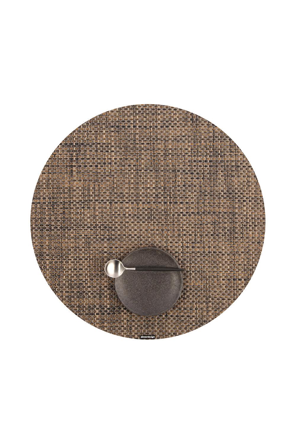 Dinnerdesign-Horizon Espresso Yuvarlak Amerikan Servis 40 cm-Sunum Aksesuarları-1-Milagron.com