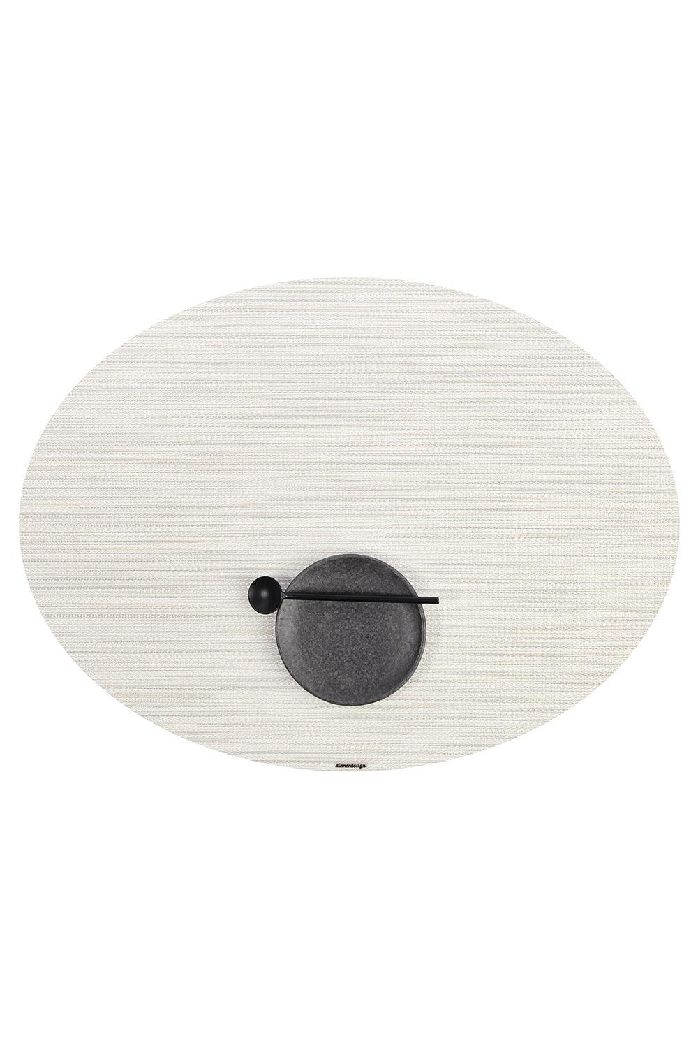 Dinnerdesign-Illusion Pearl Oval Amerikan Servis 36x49 cm-Sunum Aksesuarları-2-Milagron.com