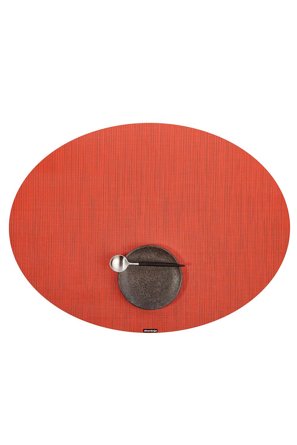 Dinnerdesign-Infinity Crimson Oval Amerikan Servis 36x49 cm-Sunum Aksesuarları-1-Milagron.com