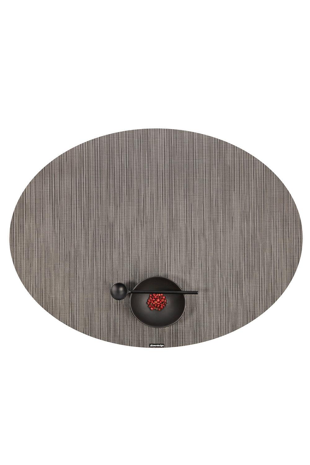 Dinnerdesign-Infinity Soot Oval Amerikan Servis 36x49 cm-Sunum Aksesuarları-1-Milagron.com