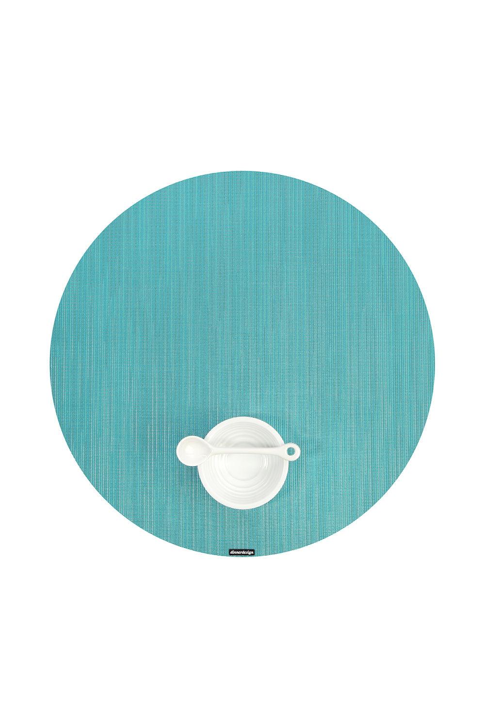 Dinnerdesign-Infinity Teal Yuvarlak Amerikan Servis 40 cm-Sunum Aksesuarları-1-Milagron.com
