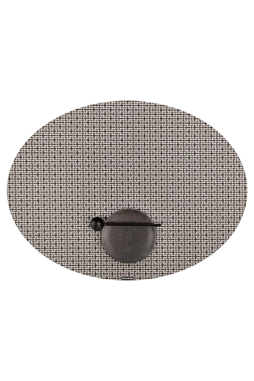 Dinnerdesign-Savana Thunder Oval Amerikan Servis 36x49 cm-Sunum Aksesuarları-1-Milagron.com